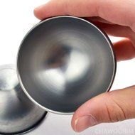 Bath Bomb Ball Molds Bath Fizzies Stainless Steel Molds 2pieces Per 1set D2.56inch/6.5cm N9