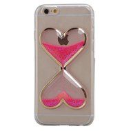 iPhone 4S Case,Phezen Bling Glitter Soft Gel Clear TPU Case for iPhone 4/4S , Glow in the Dark Luminous Heart... N15