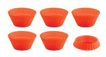 Mastrad A44010 Silicone Foldable Molds, Mini, Set of 6 N3