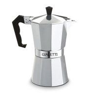 Gialetti Stovetop Espresso Pot Coffee Maker, 6 Cups, Silver