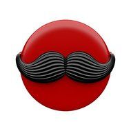 SpinningLeaf Mustache Sandwich Cookie Mold N2