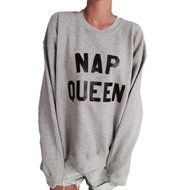 Pullover Tops,Morecome Women Ladies Letter Print Long Sleeve Sweatshirt Loose Blouse N61