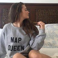 Pullover Tops,Morecome Women Ladies Letter Print Long Sleeve Sweatshirt Loose Blouse N62