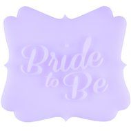 Mujiang Bride to Be Silicone Gumpaste Sugar Chocolate Fondant Molds N6