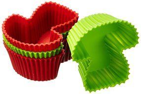 Birkmann Silicone Set of 4 Mushroom Molds for Muffins and Desserts