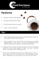 French Press Express Coffee Press N5