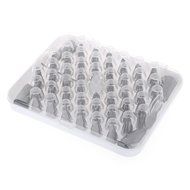 EKIND Reusable Silicon Cake Pastry Bag Cream Icing Piping Bag Cake Decorating Bags Tools Set (3 size in 1) N12