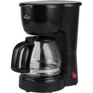 Five Cups Coffee Maker w/ Removable Filter Basket, Water Level Window & Keep Warm Function (up to 2 hours)