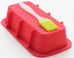 Bread Pan - Best Bakeware for Baking Loaf and Large Cakes - Includes a Free Basting Brush - Commercial Grade Non... N11