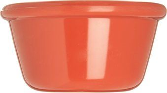 Carlisle S28552 Melamine Smooth Ramekin, 4 oz Capacity, 1.43" Height, Sunset Orange (Case of 48) N5