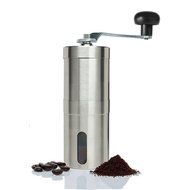 SZMWL Mini Hand Coffee Grinder Manual Coffee Press Ceramic Burr Grinder Made with Professional Grade Stainless... N5