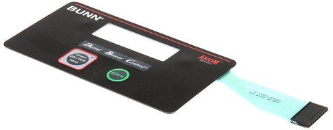 Bunn 38876.0002 Switch, Membrane No Warmers