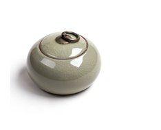 Graces Dawn Ge ware tea caddy ceramic piggy bank 100 g capacity N3