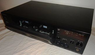 Sony TC-WR445 Dual Cassette Tape Deck - Auto Reverse - DC Servo Controlled Motor High Density Head - Japan 1994 N8