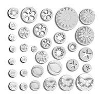 Autek 45pcs Suqarcraft Cake Decorating Fondant Icing Plunger Cutters Tools N3