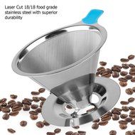 Paperless Pour Over Coffee Dripper - Stainless Steel Permanent Reusable Coffee Filter For Chemex-Hario V60 and... N8
