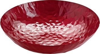 Alessi "Joy n1" Centerpiece in Steel Colored with Epoxy Resin with Enamel Finish, Pomegranate