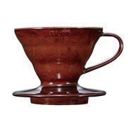 Hario Ceramic V60 Size 01 Coffee Cup Dripper / Brewer Chocolate Brown