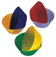 Kaiser 686127 Muffin Moulds 6 Pcs, Black