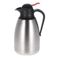 Anself 1.5L Large Capacity Stainless Steel Double Wall Vacuum Insulated Coffee Pot Water Pitcher Thermal Carafe