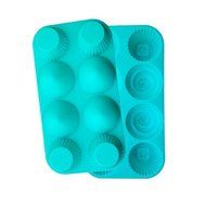 GUO -Chocolate Silica gel Mold cake Baking mold 5 pieces N2