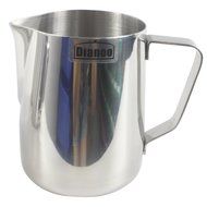 Dianoo Milk Pitcher, Stainless Steel Milk Cup, Good Grip Frothing Pitcher, Coffee Pitcher, Espresso Machines,... N9