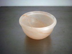 4" Pink Himalayan Salt Block Bowl