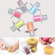 XH Cupcake Cake Core Remover Cake Plunger Corer Decoration Kit Set N4