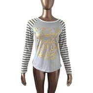 Casual Blouse,Morecome Women Fashion Stripe Round Collar Cotton Long Sleeve Casual Tops N6