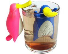 Happy Platypus Couple Tea Infusers- Funny Loose Leaf Tea Infuser, Strainer-Deep Tea Mug/ Cup Infuser- Great For... N8