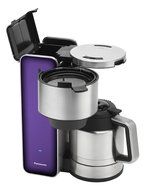 Panasonic "Breakfast Collection" NC-ZF1V Coffee Maker, Stainless Steel N5