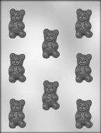 CK Products 2-Inch Fuzzy Bear Chocolate Mold