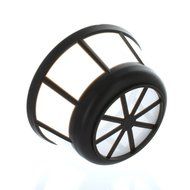 Universal Permanent Coffee Filter Basket Nylon Mesh Reusable Cone 8-12 Cup New N4
