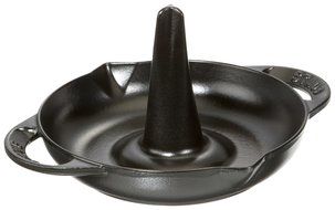 Staub Vertical Roaster, Black Matte, 9.5 - Black Matte N2