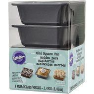 Wilton 2105-4637 Square Pie Pan Set, Mini N2