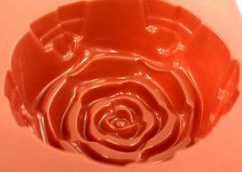 World Cuisine Non-Stick Silicone Mold, Rose N2