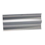 Patisse 2-Piece Silver Top Crispy French Baguette Mould Nonstick, Silver Grey