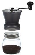 GROSCHE Bremen Adjustable Ceramic Conical Burr Manual Coffee Grinder (Black) N10