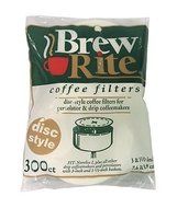 Round Coffee Filters for Percolators 3 to 3.5" Paper - 300ct - NEW