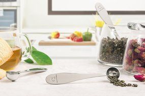Tea Scoop (Set of 3) - Premium Stainless Steel Measuring Spoons for Loose Leaf Tea, Coffee and More (1.5 tsp) N14