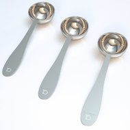 Tea Scoop (Set of 3) - Premium Stainless Steel Measuring Spoons for Loose Leaf Tea, Coffee and More (1.5 tsp) N15