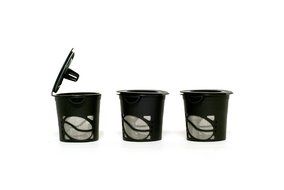 3X Reusable Coffee Pods Handy Gourmet Stainless Steel Mesh Filter Non BPA Kcup Trending Now N3