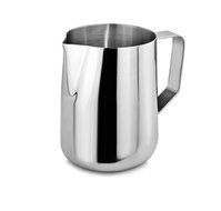 New Star Foodservice 28812 Commercial Grade Stainless Steel 18/8 Frothing Pitcher, 20 oz, Silver N3