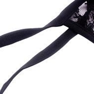 Bra Top ，Beautyvan Comfortable Strap Translucent Women Lace Briefs Underwear (L, Black) N3