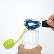 NATIONALMATER Bottle Cleaning Brushes, Cleaning Brush, Cleaner for Narrow Neck Bottles Cups with Hook, Set of 10 N8