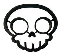 Cy3Lf Clearance Sale - Cy3Lf Silicone Egg Mold Ring, Purple Owl Shaped Egg Ring &amp; Black Skull Shaped Egg Ring(... N5