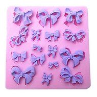 Y&amp;XL&amp;H Mini Bowknot Shapes Silicone Mold Cake Mould Baking Kitchen Sugarcraft Decoration Tool
