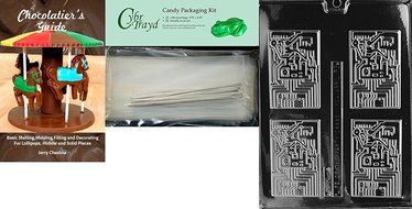 Cybrtrayd J033 Computer Chip Chocolate Candy Mold with Exclusive Cybrtrayd Copyrighted Chocolate Molding Instructions N5