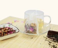 Empty Paper Tea Filter Bags (White,3.5x 4.0 inch,Set of 100) N4