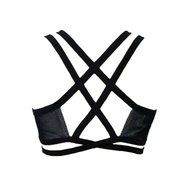 PHOTNO Fashion Lady Women Strappy Bandage Bralette Bralet Bustier Bra Crop Tops Bra N2